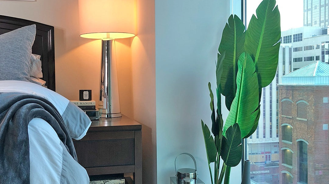 How to Decorate Your Bedroom with Faux Plants
