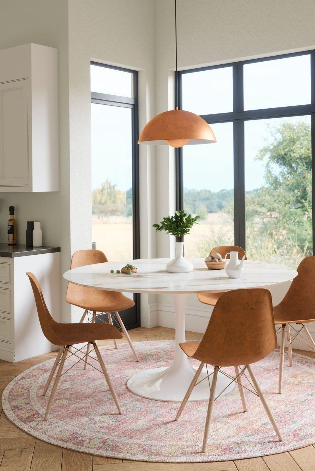 Rug - Elyse Pink Yellow Rug