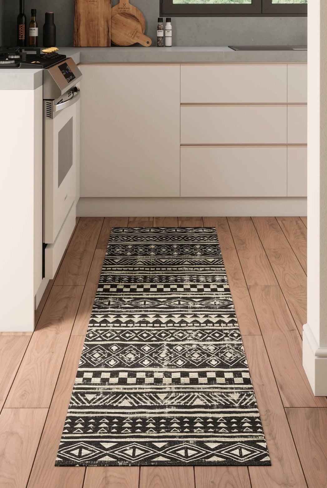 Rugs - Nadine Black & White Rug