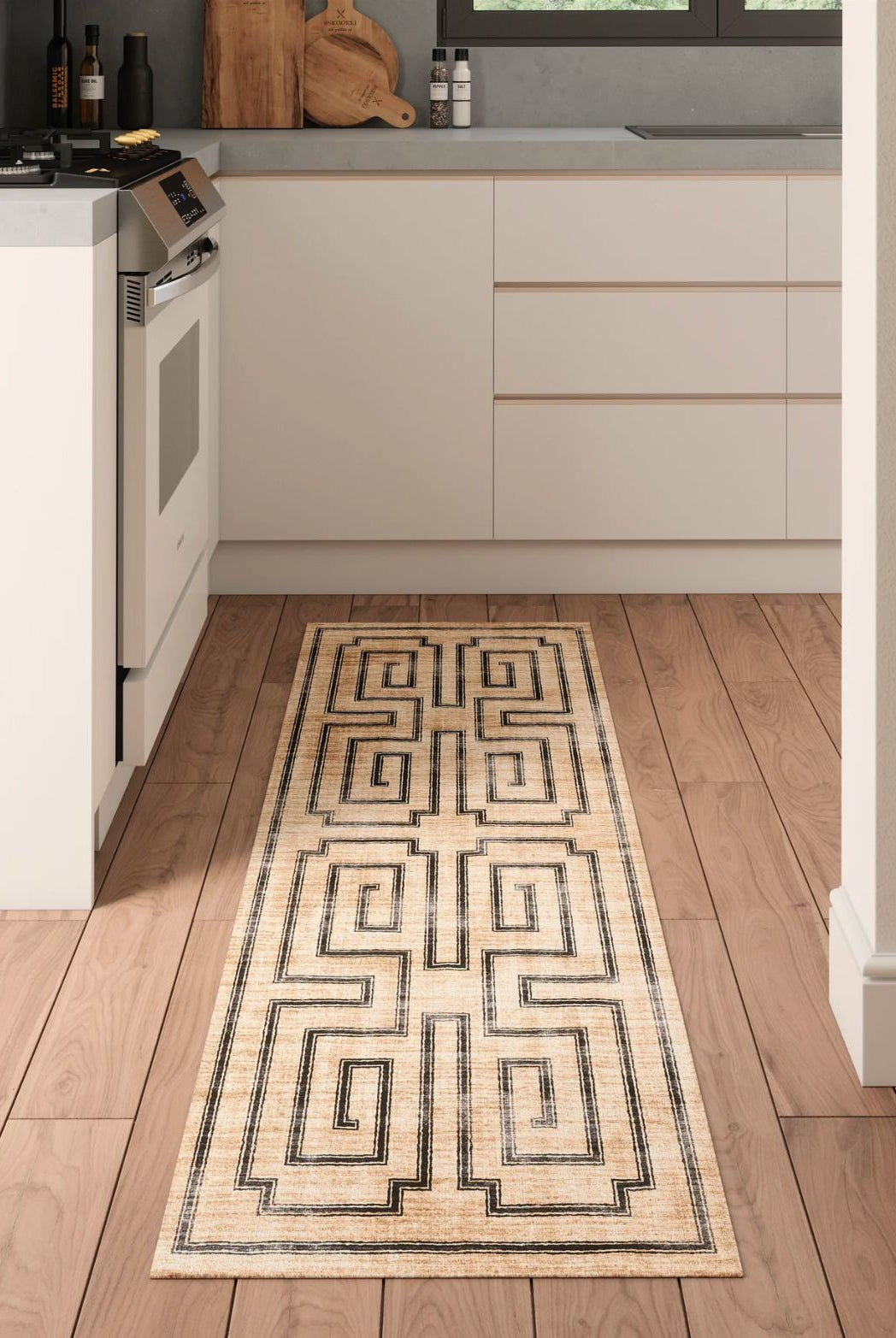 Rug - Noa Natural Black Rug
