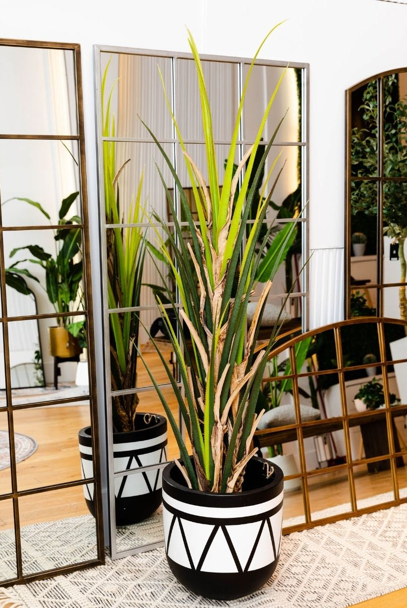 Potted Artificial Plant - Ralu Aloe Artificial Tree Potted Plant (Multiple Sizes)
