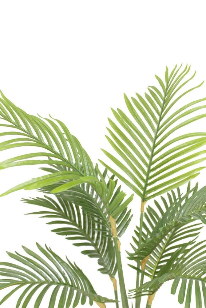 Potted Artificial Plant - Pijao Artificial Hawaii Kwai Palm Tree Potted Plant 4'