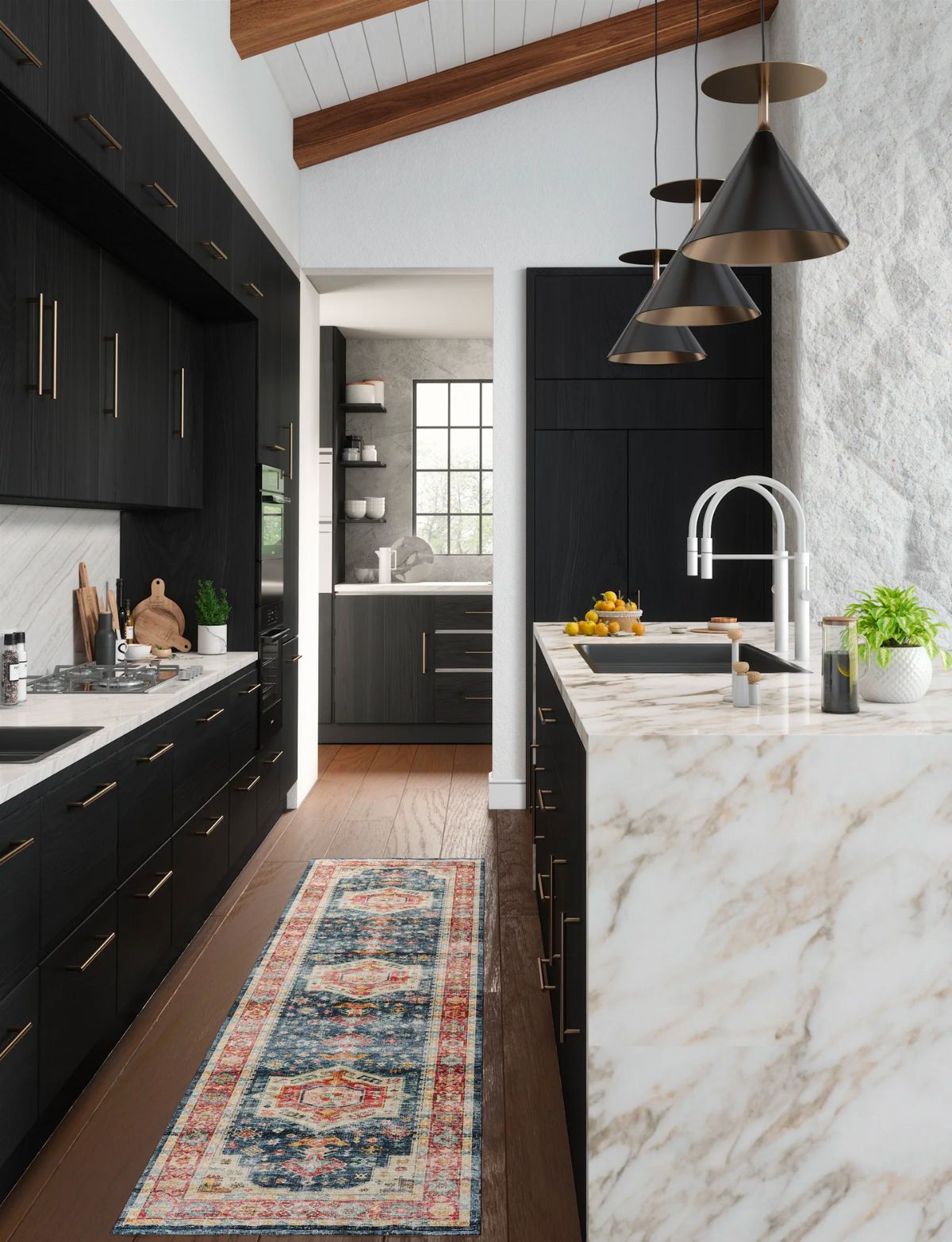 Rug - Dilara Multi Color Red Blue Rug