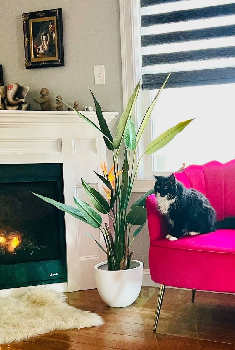 Potted Artificial Plant - Luza Artificial Bird Of Paradise Potted Plant (Multiple Sizes)