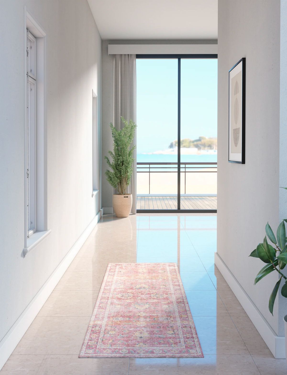 Rug - Elyse Pink Yellow Rug