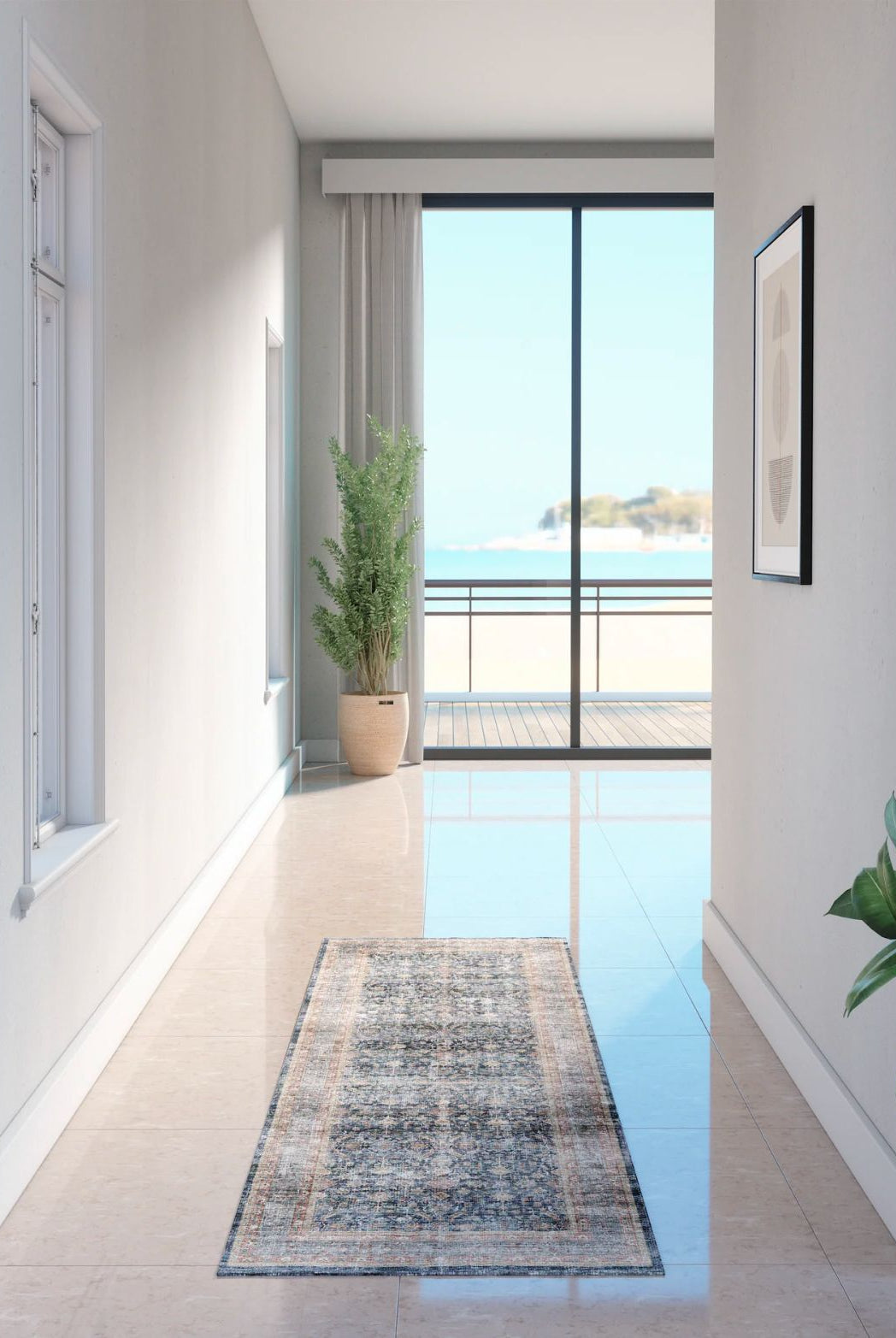 Rug - Davina Navy Lagoon Rug