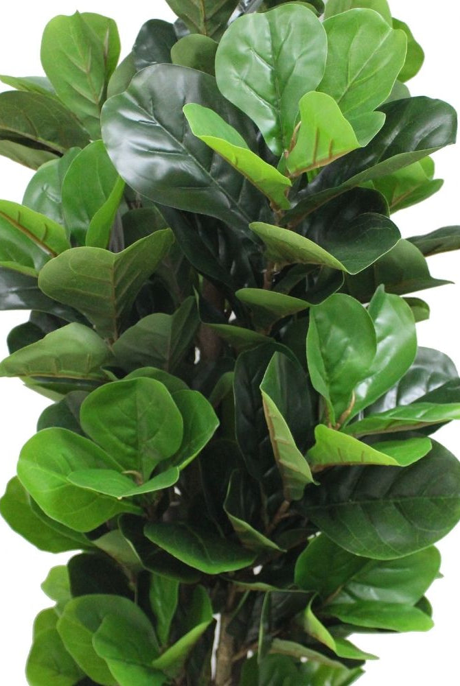 Potted Artificial Plant - Guatape Artificial Fiddle Leaf Potted Plant (Multiple Sizes)