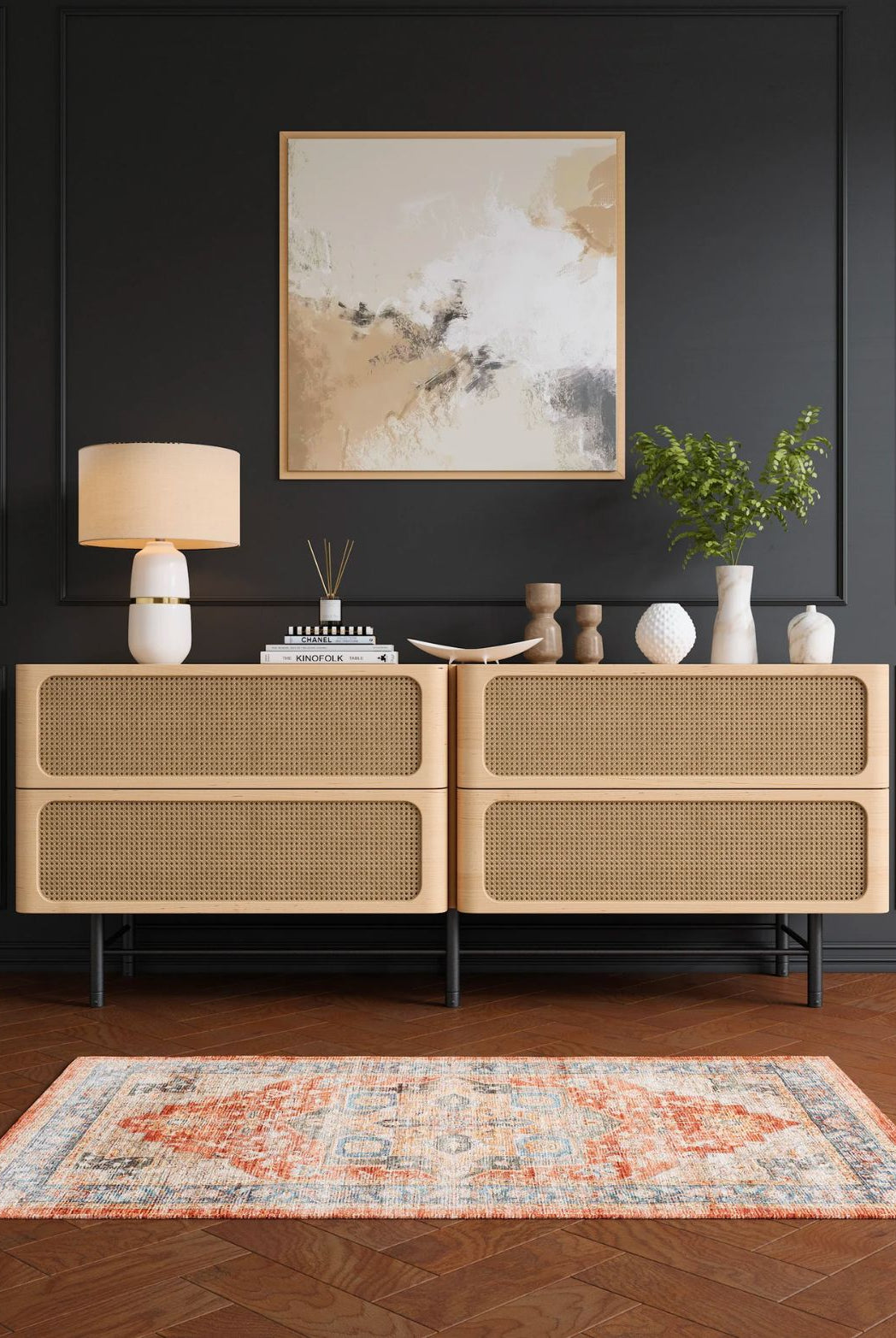 Rug - Rivka Terracota Ocean Rug