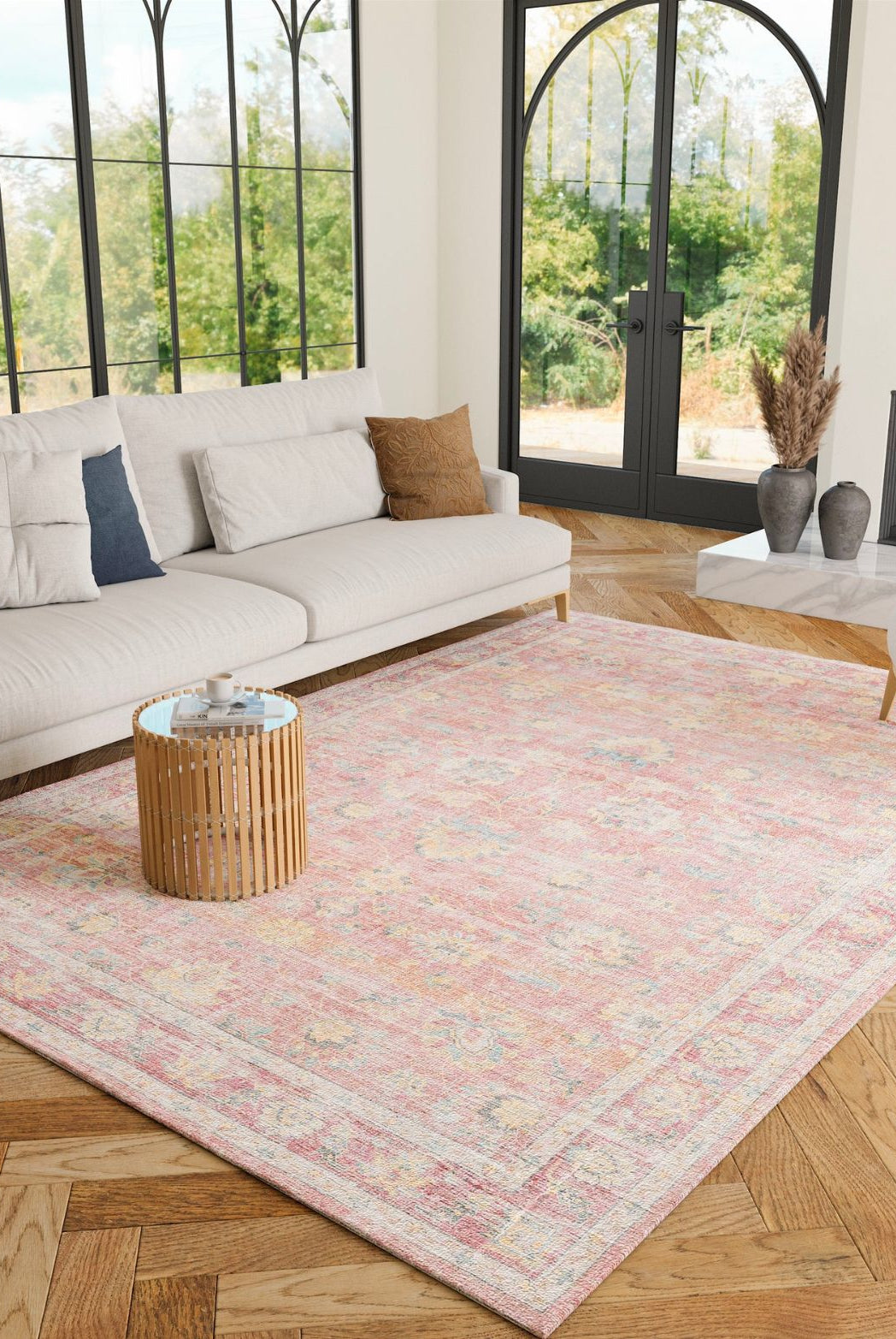 Rug - Elyse Pink Yellow Rug