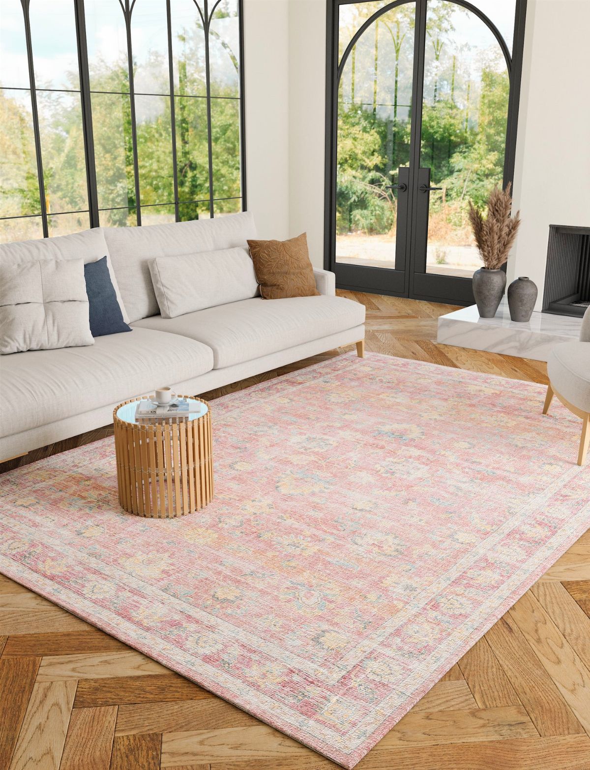 Rug - Elyse Pink Yellow Rug