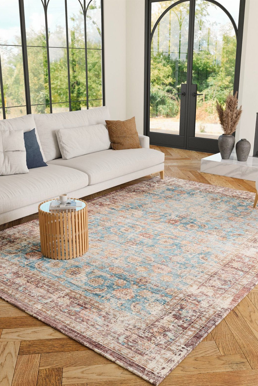Rug - Zariah Brick Lagoon Rug