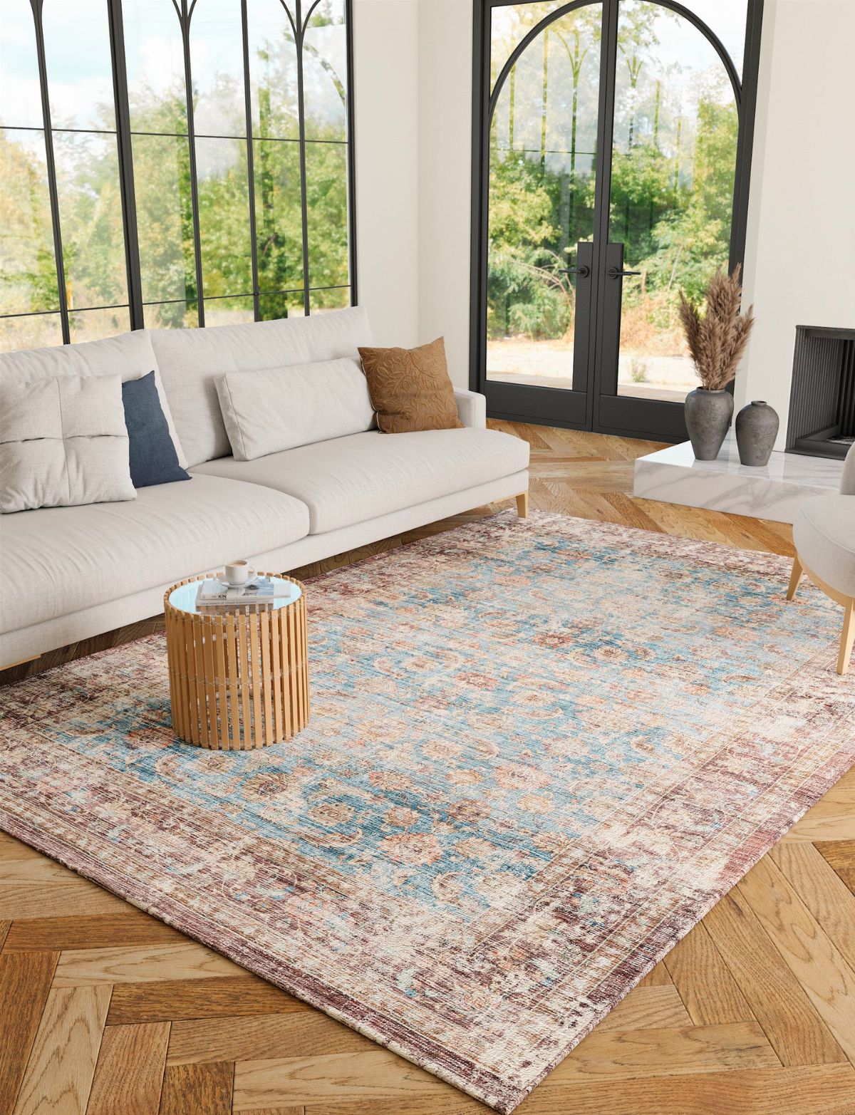 Rug - Zariah Brick Lagoon Rug