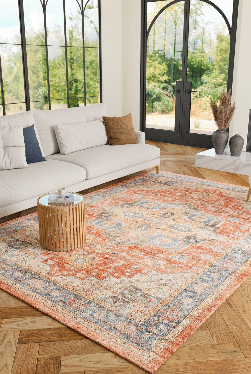 Rug - Rivka Terracota Ocean Rug