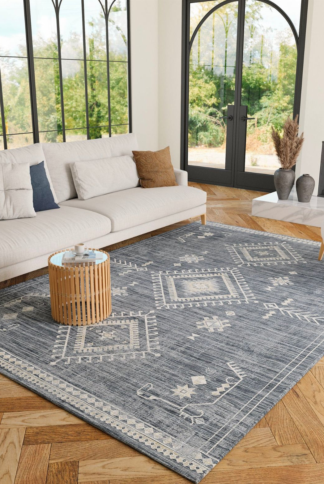 Rug - Khaleesi Black Yellow Sand Rug