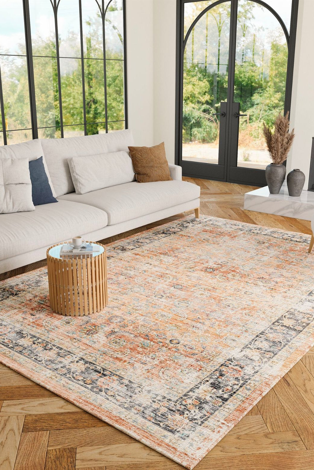 Rug - Makayla Terracotta Spice Multi Rug