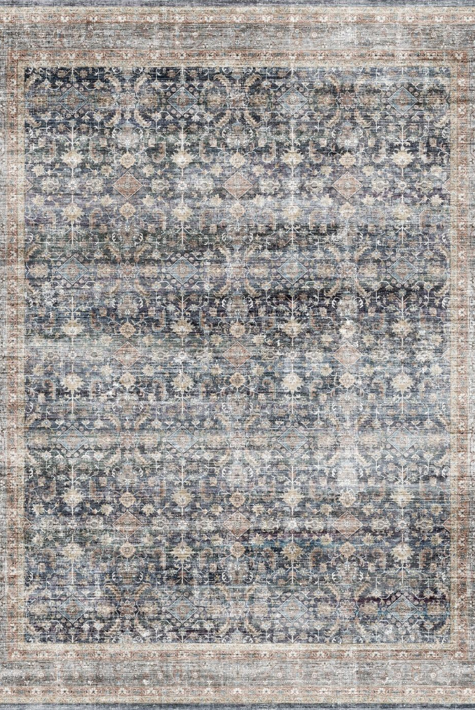 Rug - Davina Navy Lagoon Rug