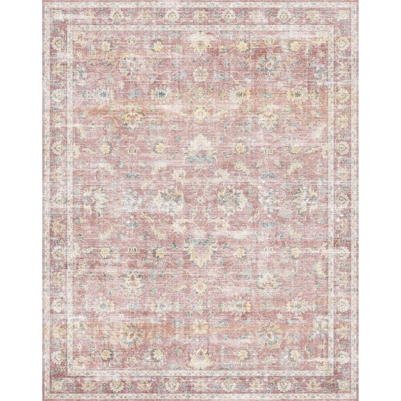 Rug - Elyse Pink Yellow Rug