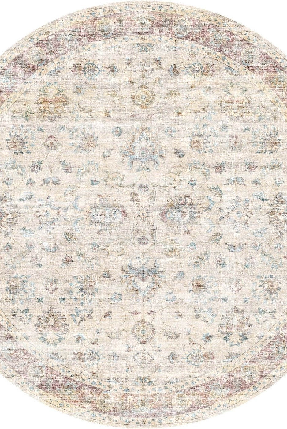 Rug - Aria Yellow Rose Lagoon Rug