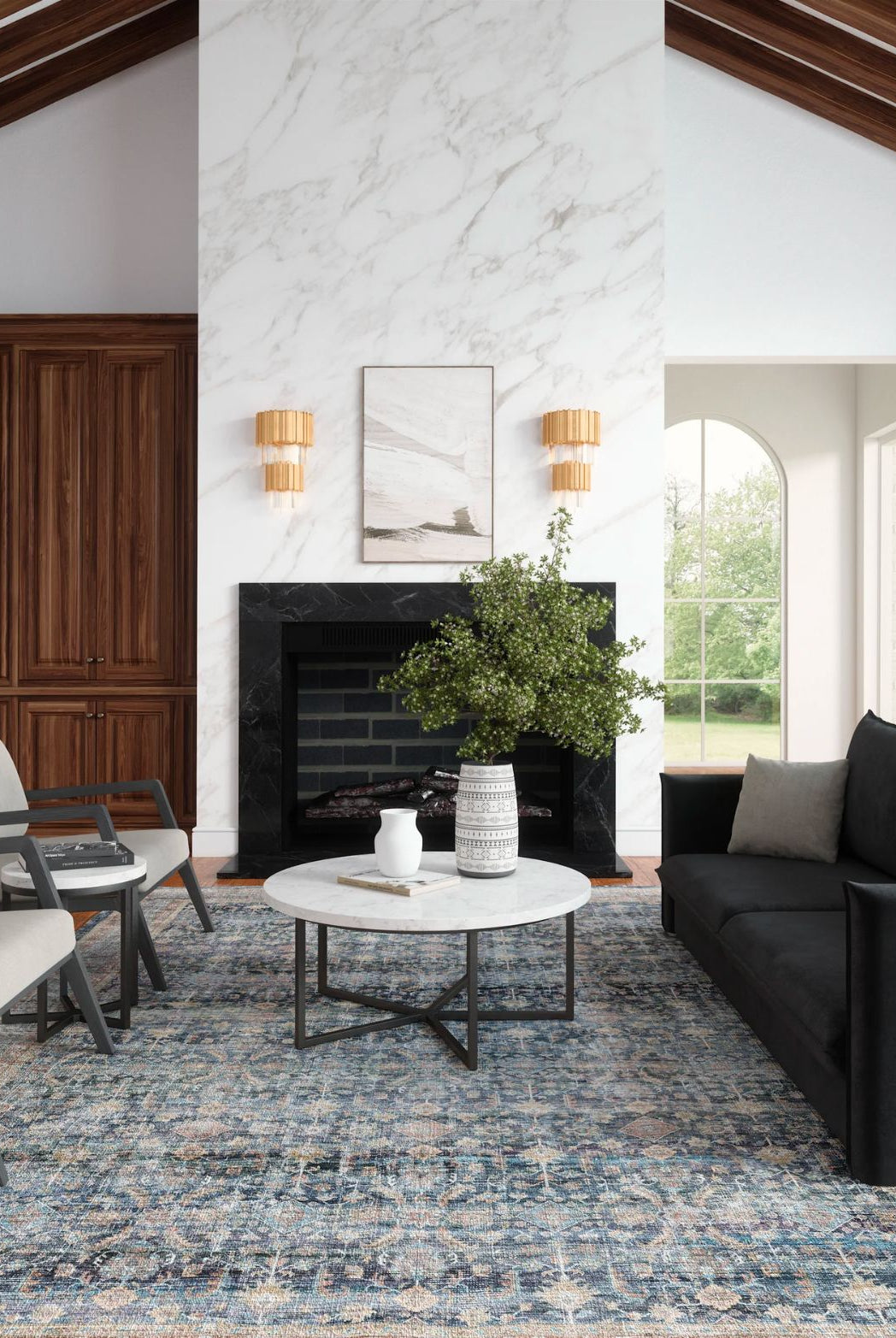 Rug - Davina Navy Lagoon Rug