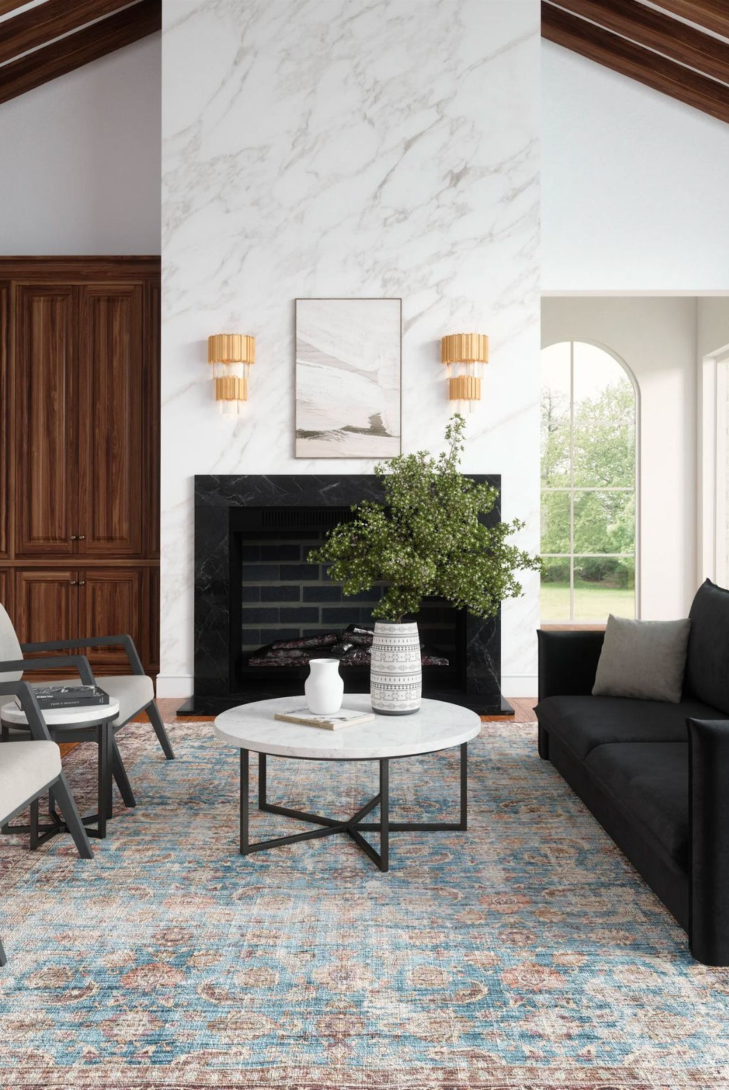 Rug - Zariah Brick Lagoon Rug