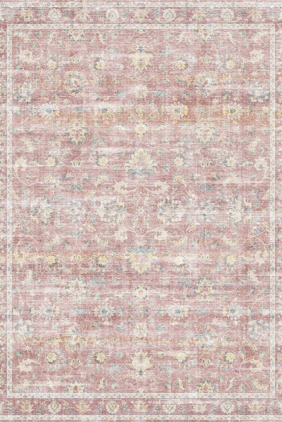 Rug - Elyse Pink Yellow Rug