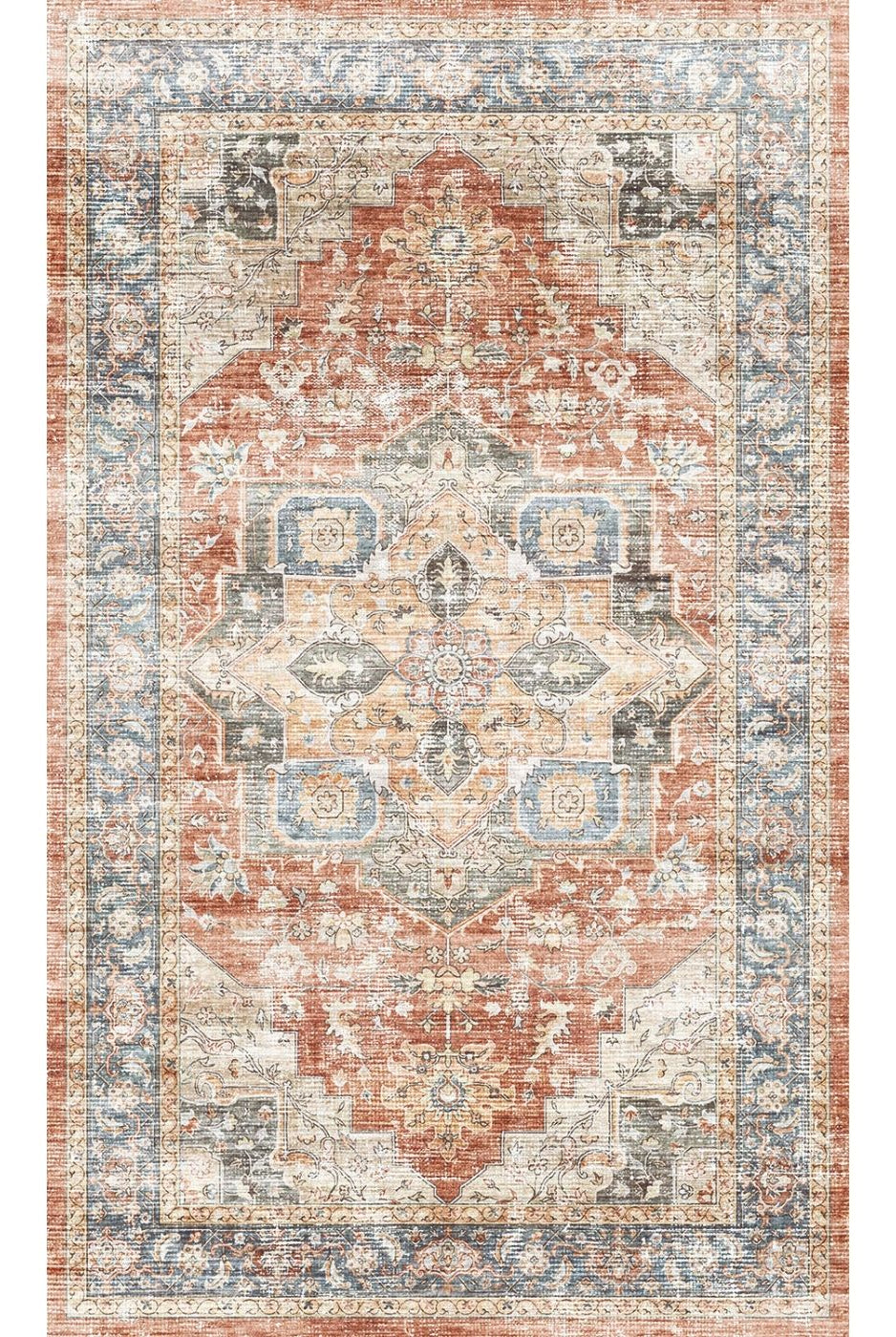 Rug - Rivka Terracota Ocean Rug