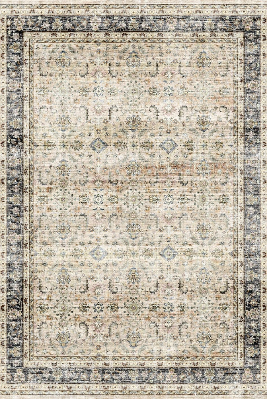 Rug - Miriam Yellow Beige Rug