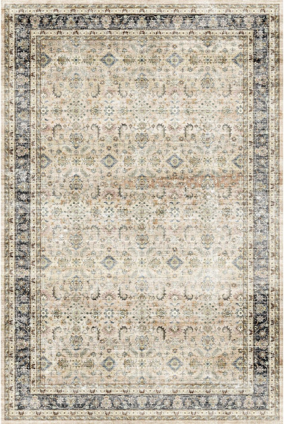 Rug - Miriam Yellow Beige Rug