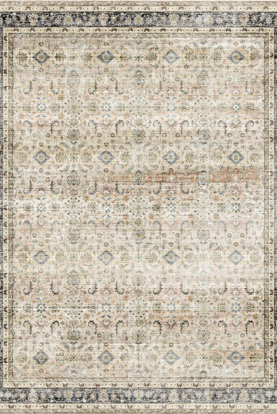 Rug - Miriam Yellow Beige Rug