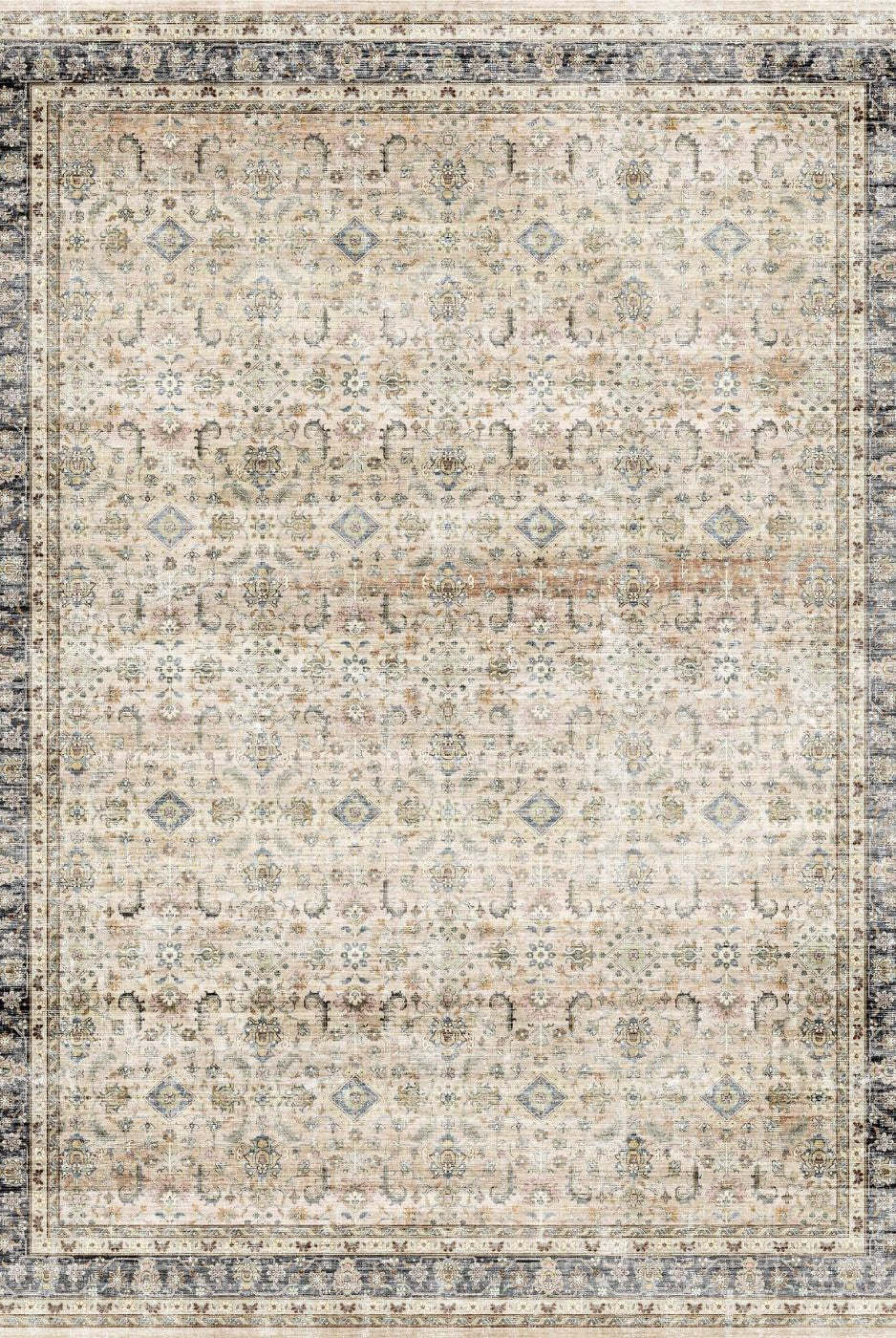 Rug - Miriam Yellow Beige Rug