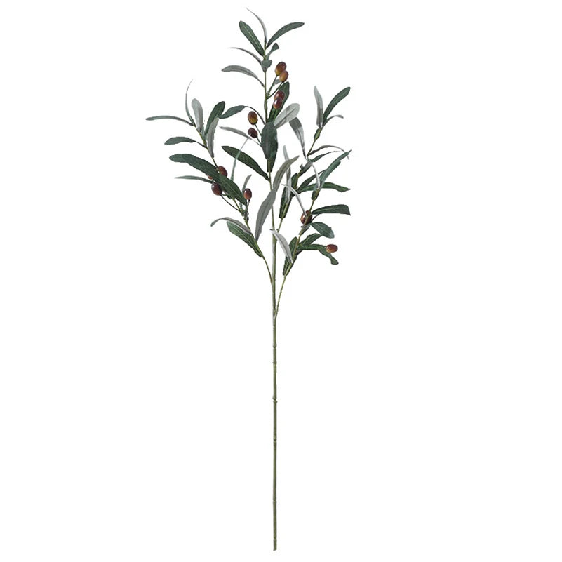 Artificial Olive Leaf Stem