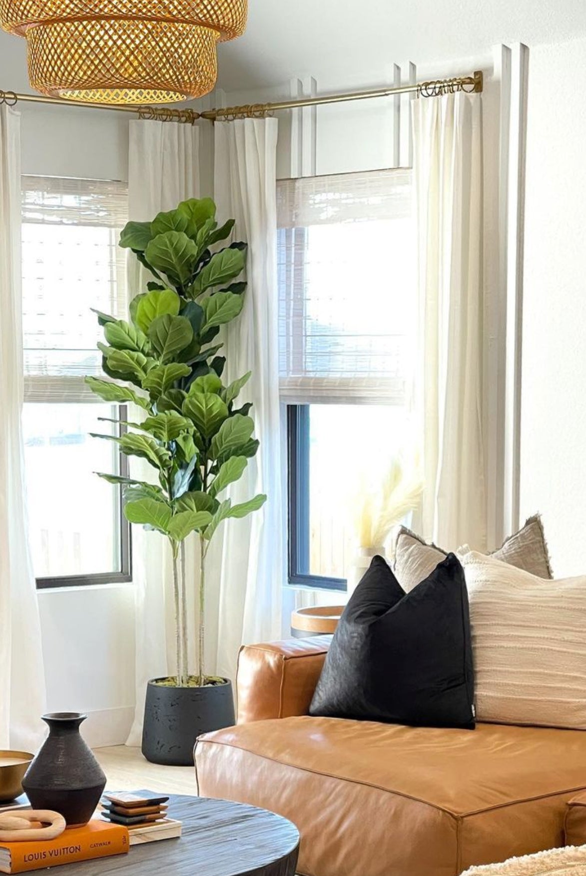 Cement Planter - Anto Black Cement Planter 13''