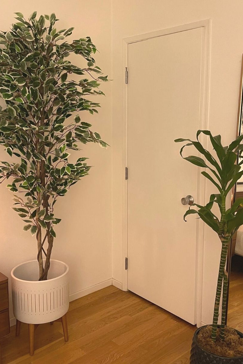 Potted Artificial Plant - Olaya Artificial Ficus Potted Plant 6'