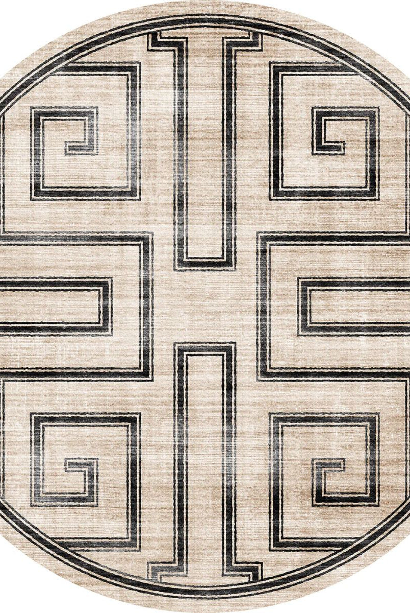 Rug - Noa Natural Black Rug