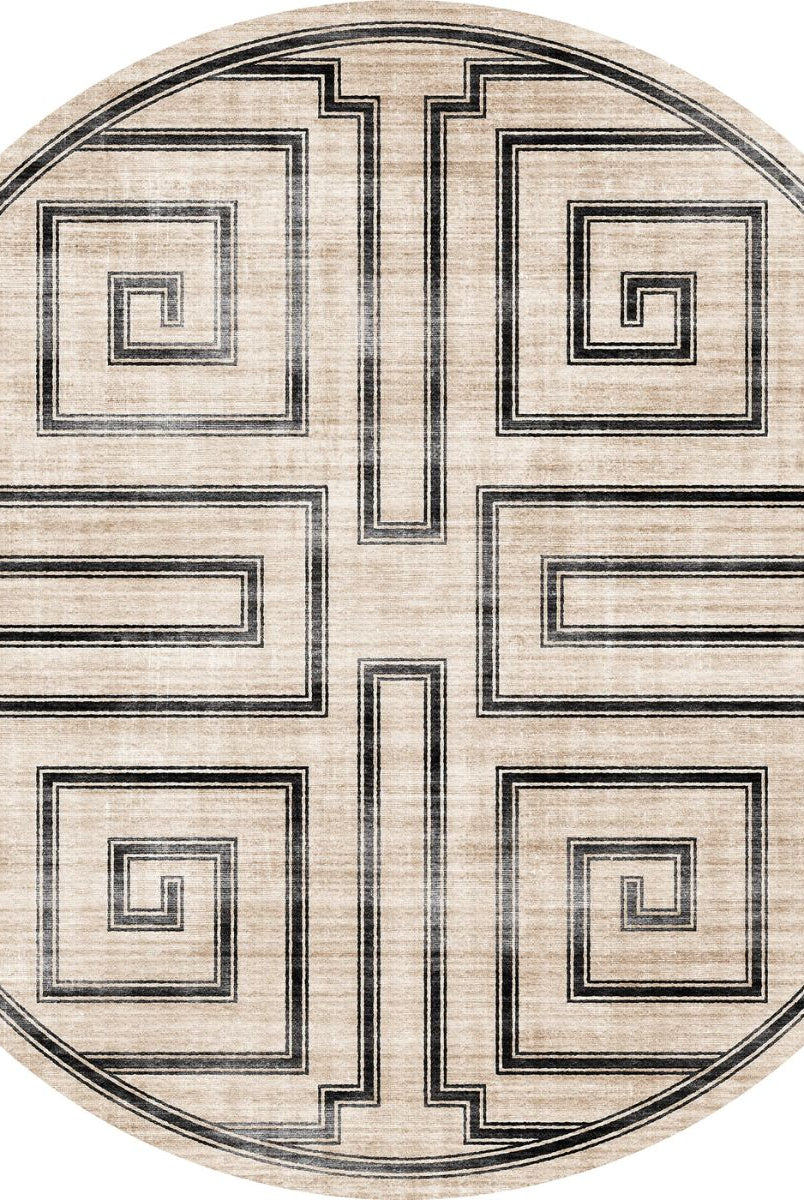 Rug - Noa Natural Black Rug