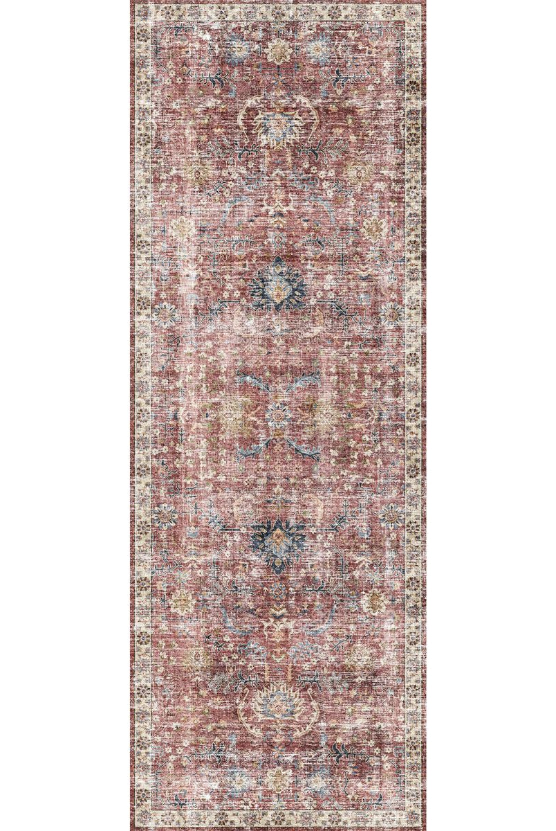 Rug - Jasper Rose Taupe Red Rug