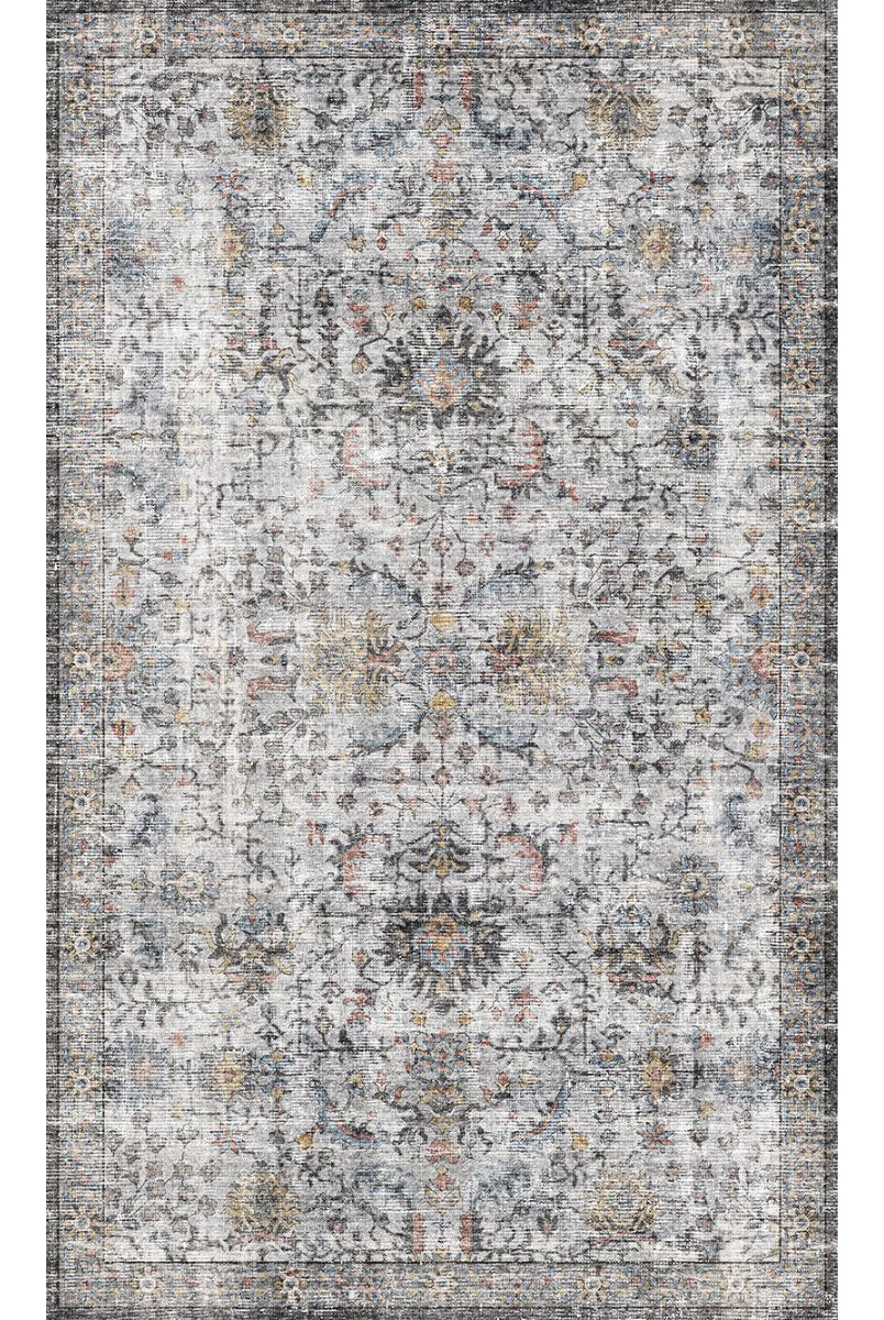 Rug - Hialeah Silver Pastel Blue Rug