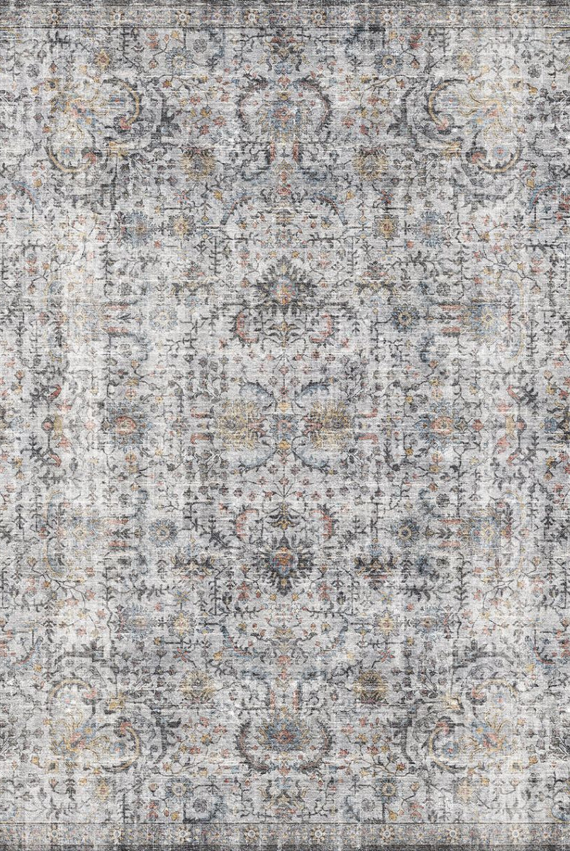 Rug - Hialeah Silver Pastel Blue Rug