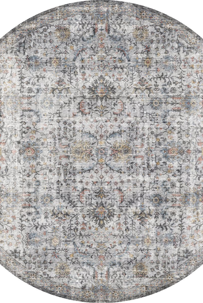 Rug - Hialeah Silver Pastel Blue Rug
