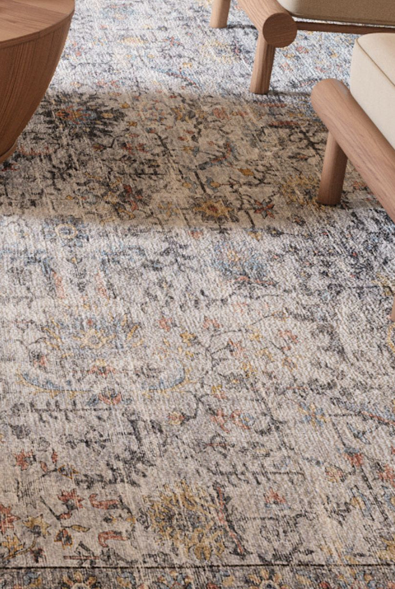 Rug - Hialeah Silver Pastel Blue Rug