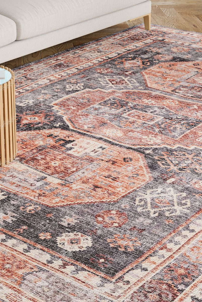 Rug - Zenda Rose Purple Rug