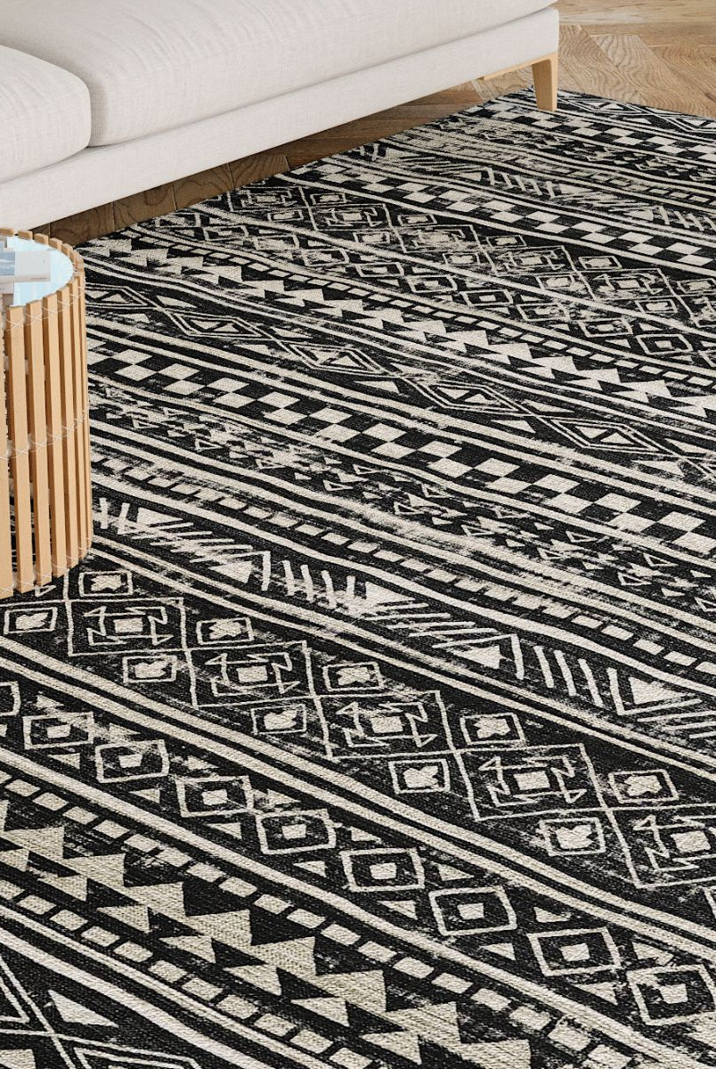 Rugs - Nadine Black & White Rug