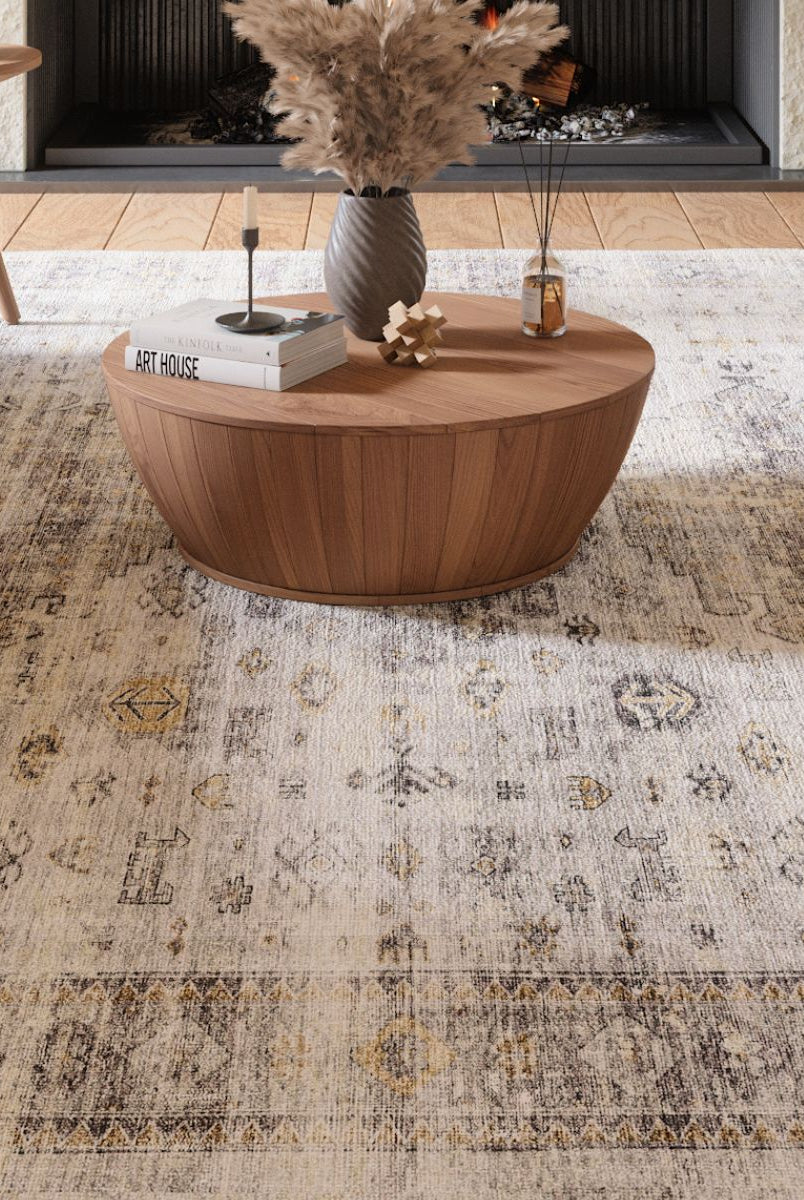 Rug - Kyra Silver Grey White Rug