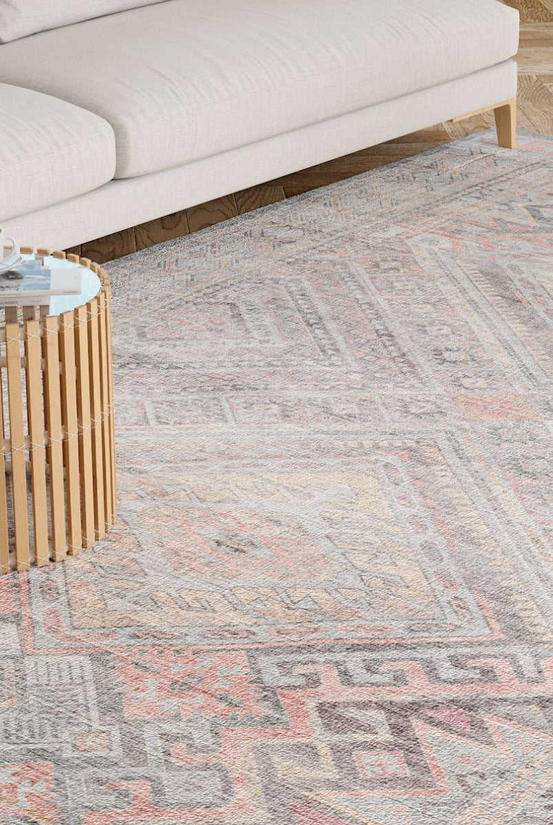 Rug - Alexa Silver Pink Purple Rug