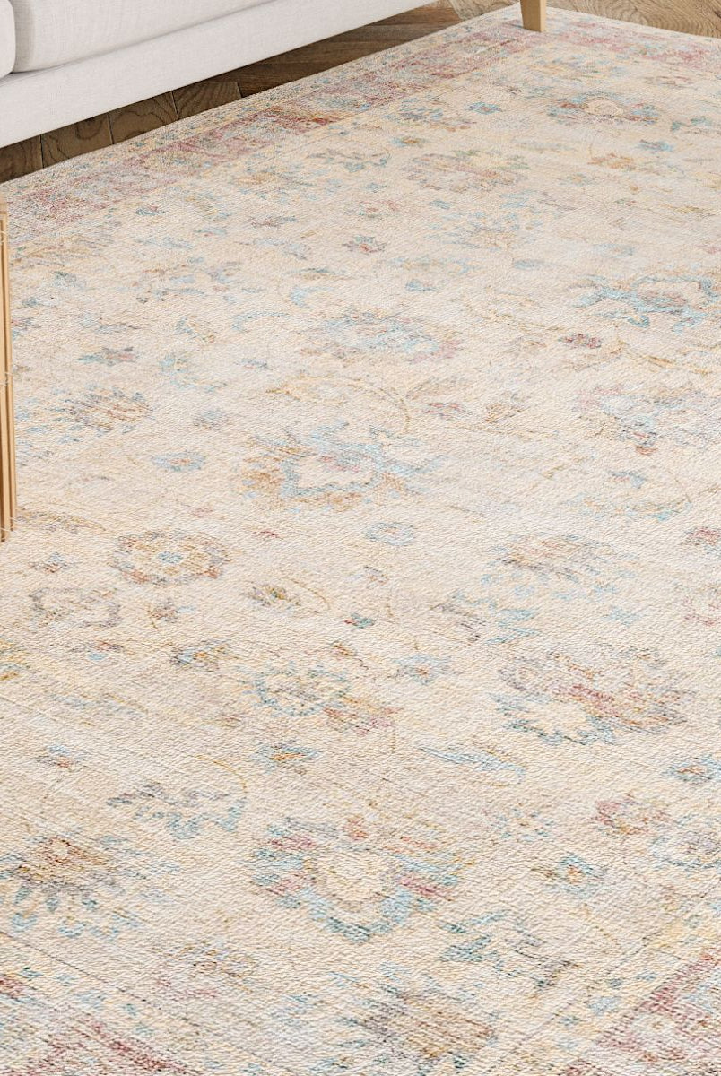 Rug - Aria Yellow Rose Lagoon Rug