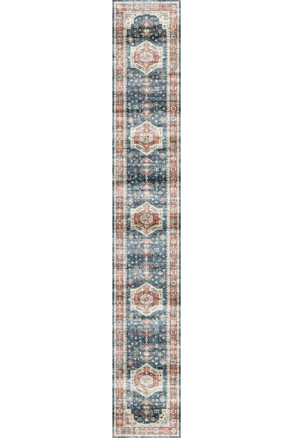 Rug - Dilara Multi Color Red Blue Rug