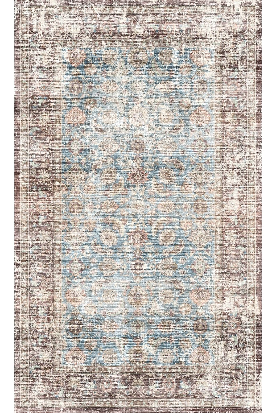 Rug - Zariah Brick Lagoon Rug