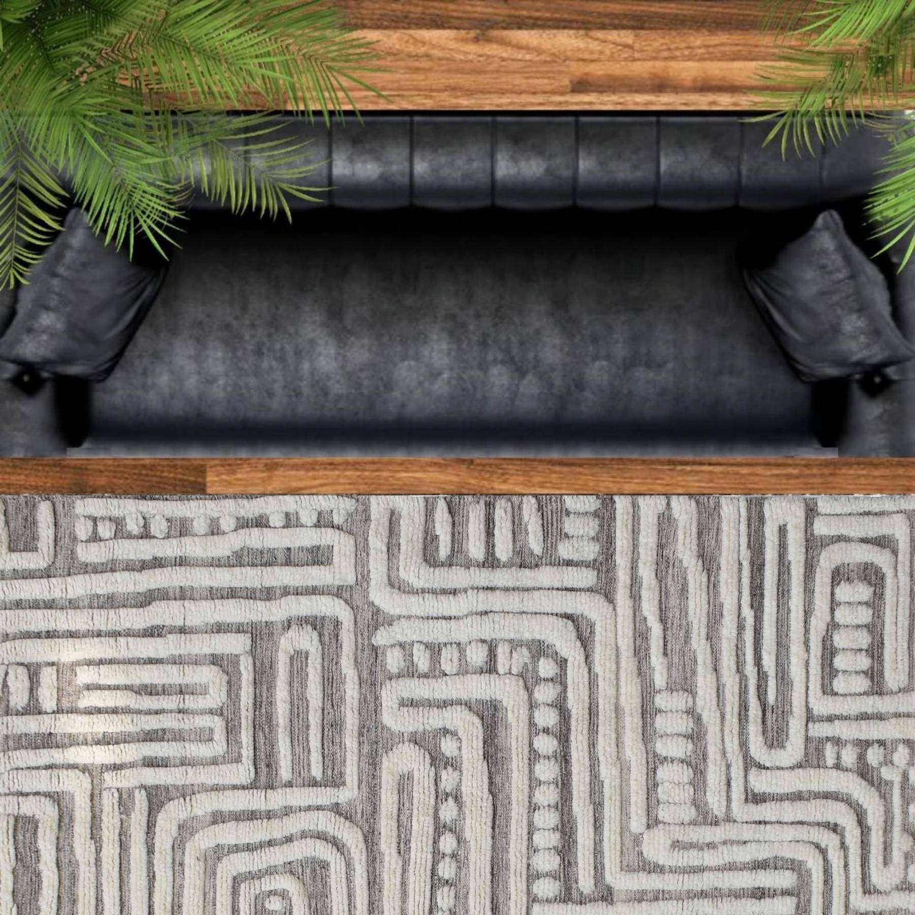 PHOEBE WOVEN WOOL RUG Rug ArtiPlanto