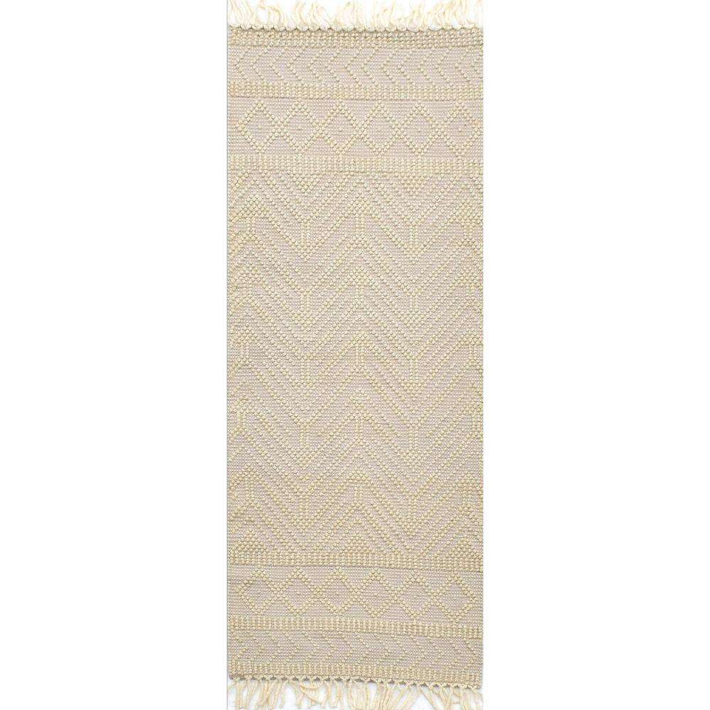 LEDA WOVEN WOOL RUNNER artiplanto