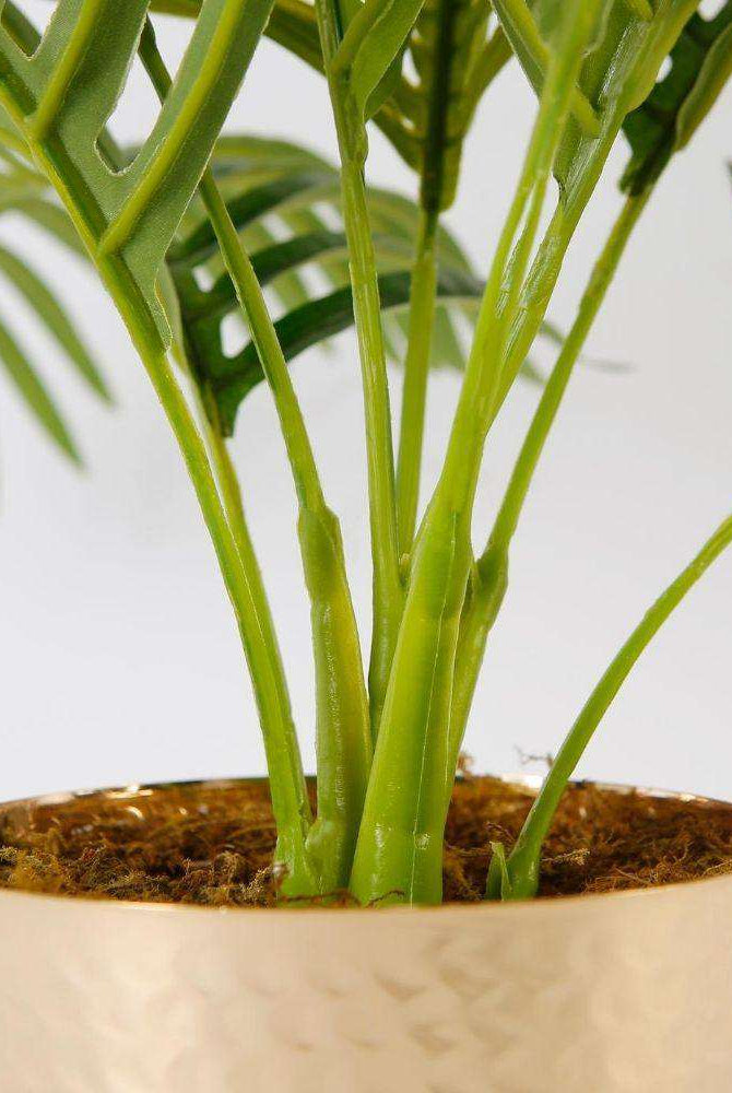 PACO POTTED FAUX PALM PLANT Tabletop Plant ArtiPlanto